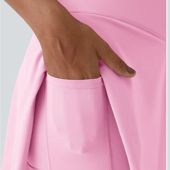 Halara Everyday Softlyzero Airy Crossover 2-in-1 Nosegay M NWT in PKG - Picture 3 of 9